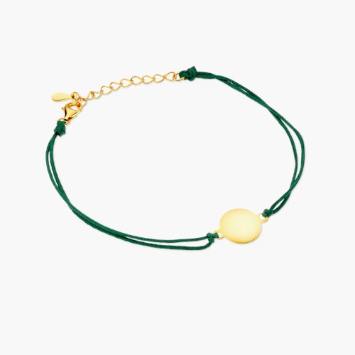 Bransoletka koło Savicki: srebrna pozłacana